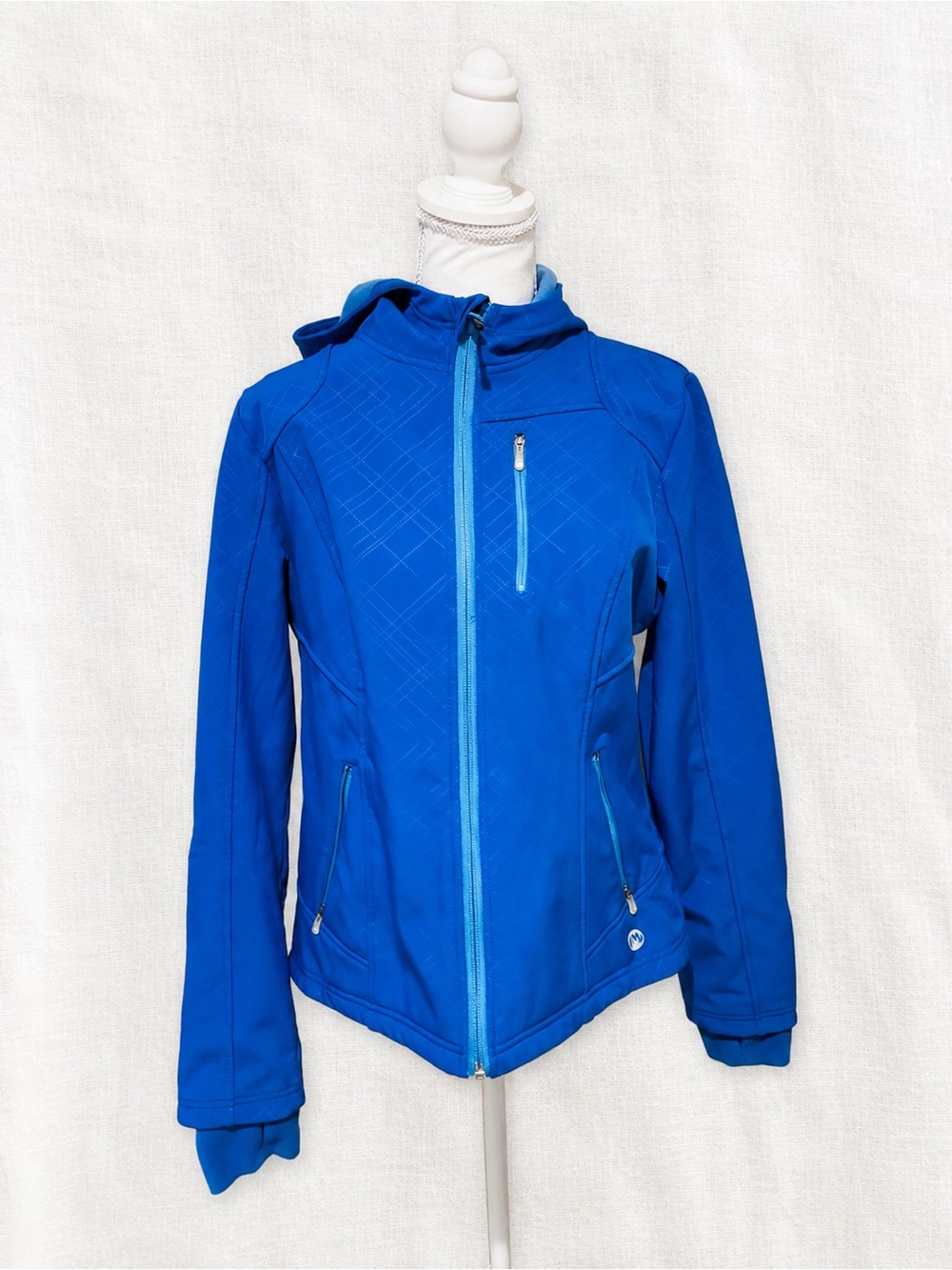 Mondetta Electric Blue Hooded Softshell Jacket